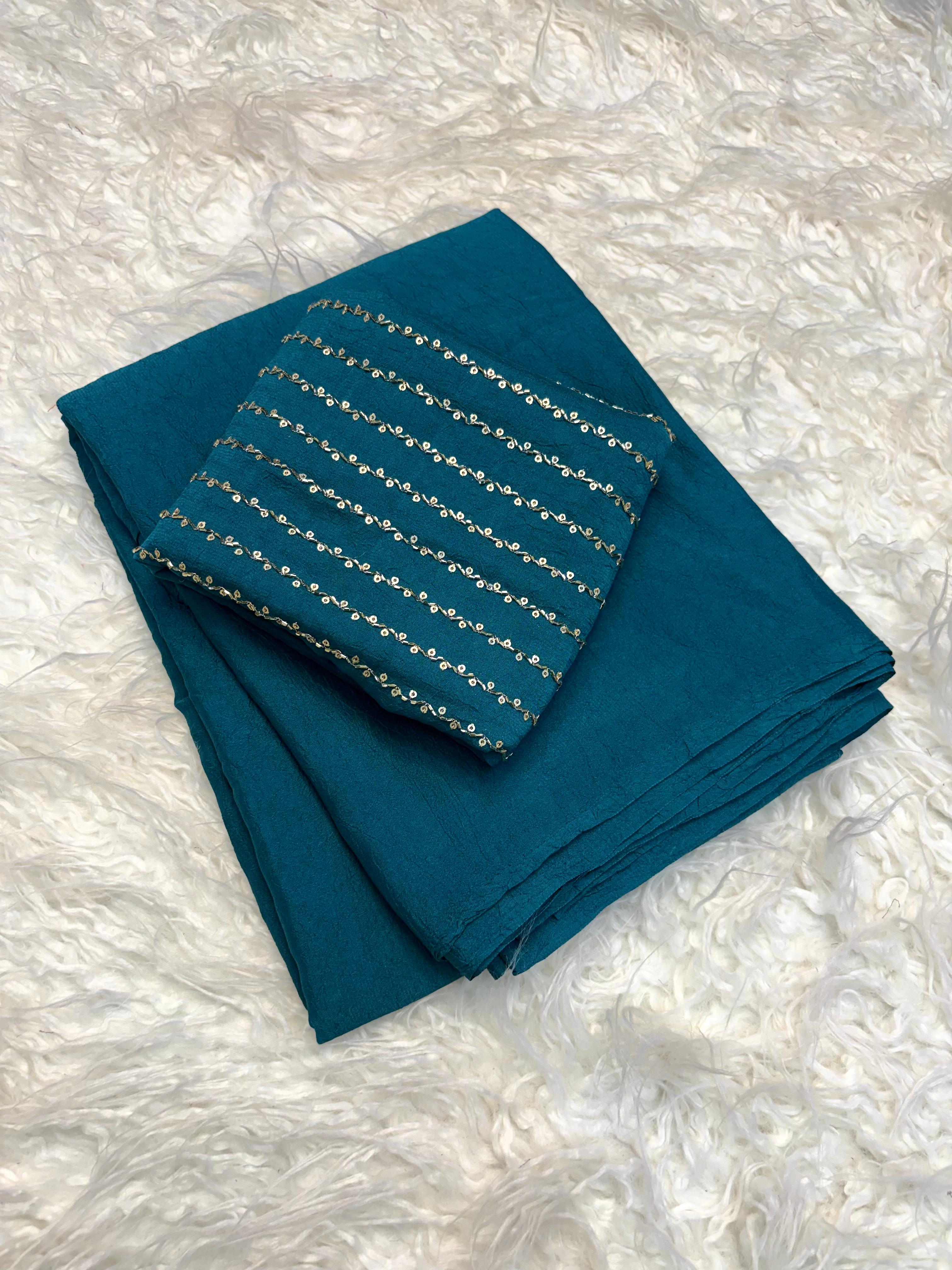 CRUSH DESIGNER SAREE