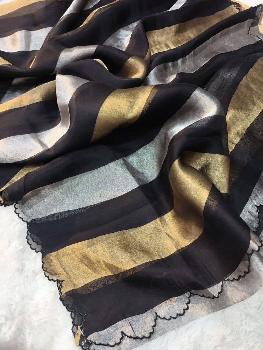 Georgette tissue silk