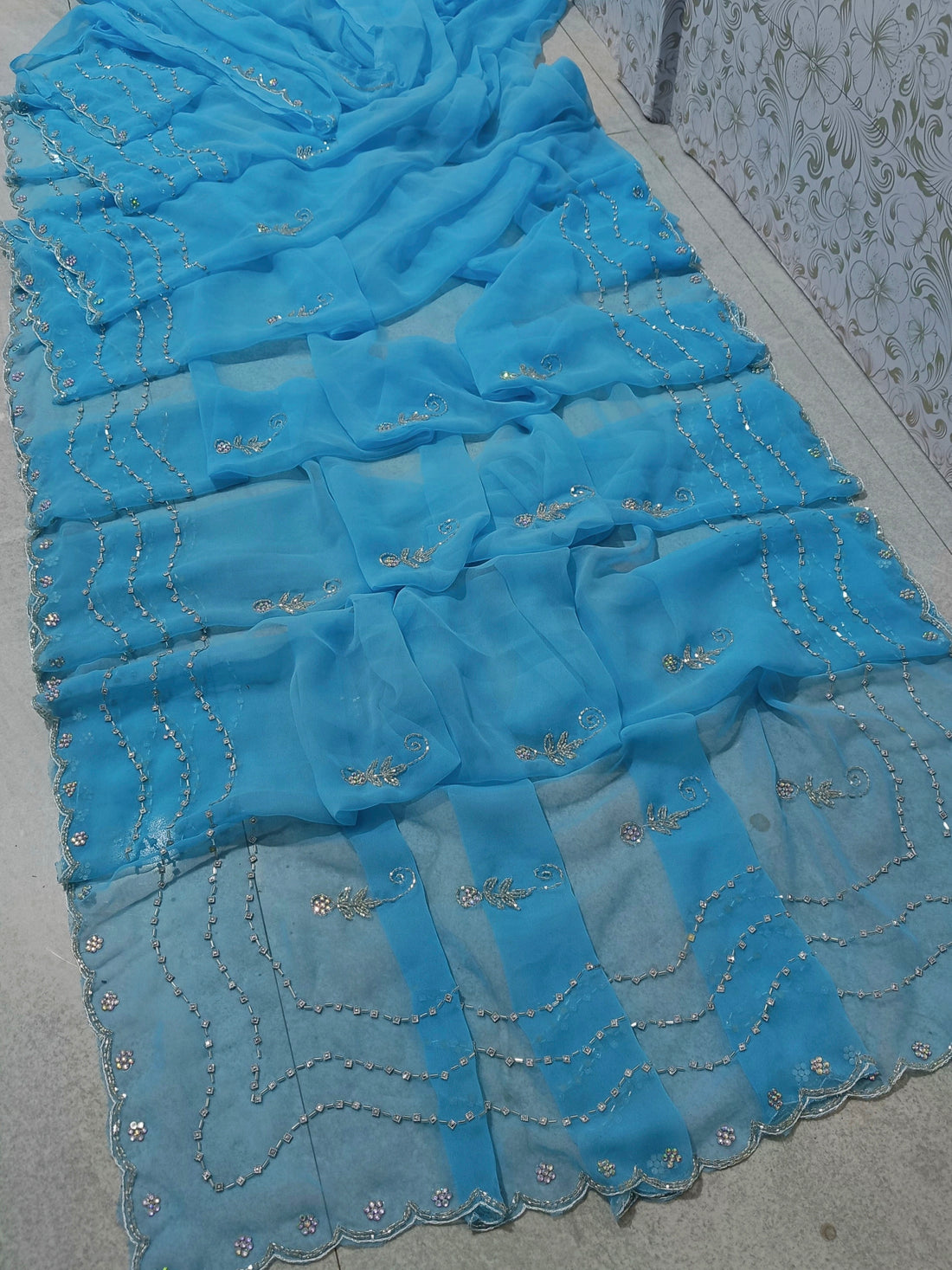 Royal  georgette  sarees