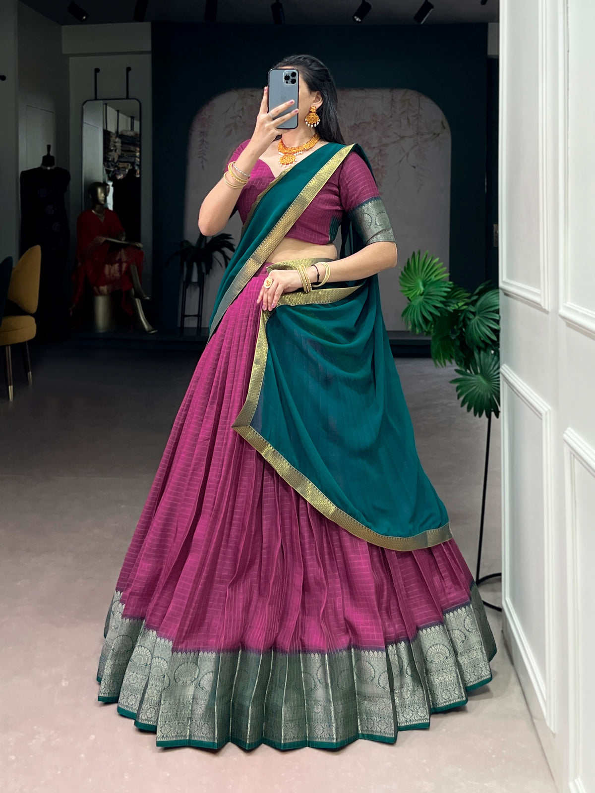 Dola chex Lehenga