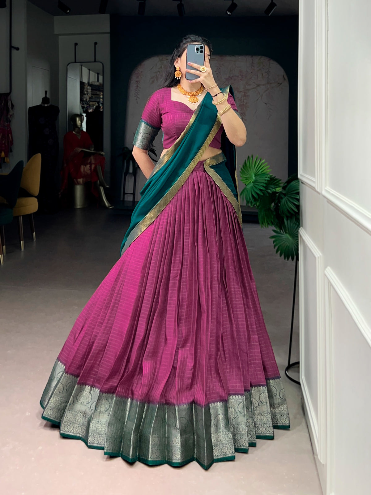 Dola chex Lehenga