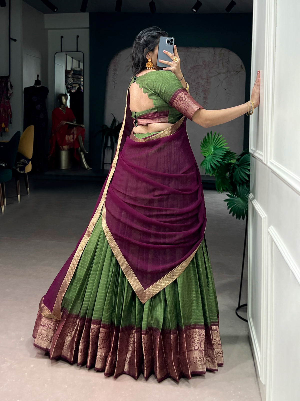 Dola chex Lehenga
