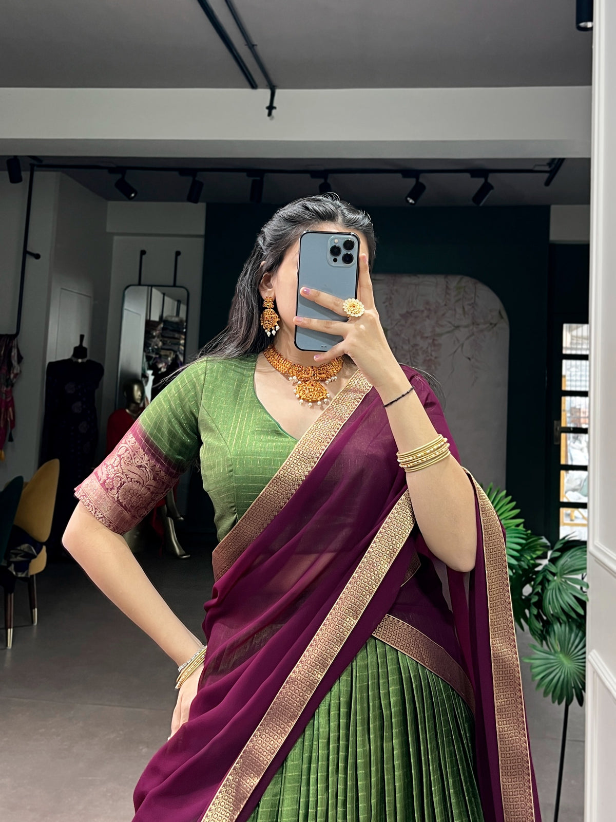 Dola chex Lehenga