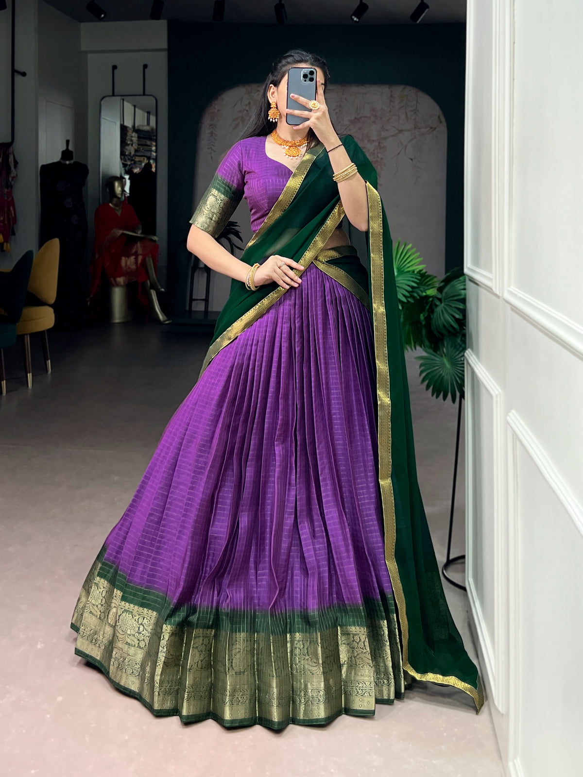 Dola chex Lehenga