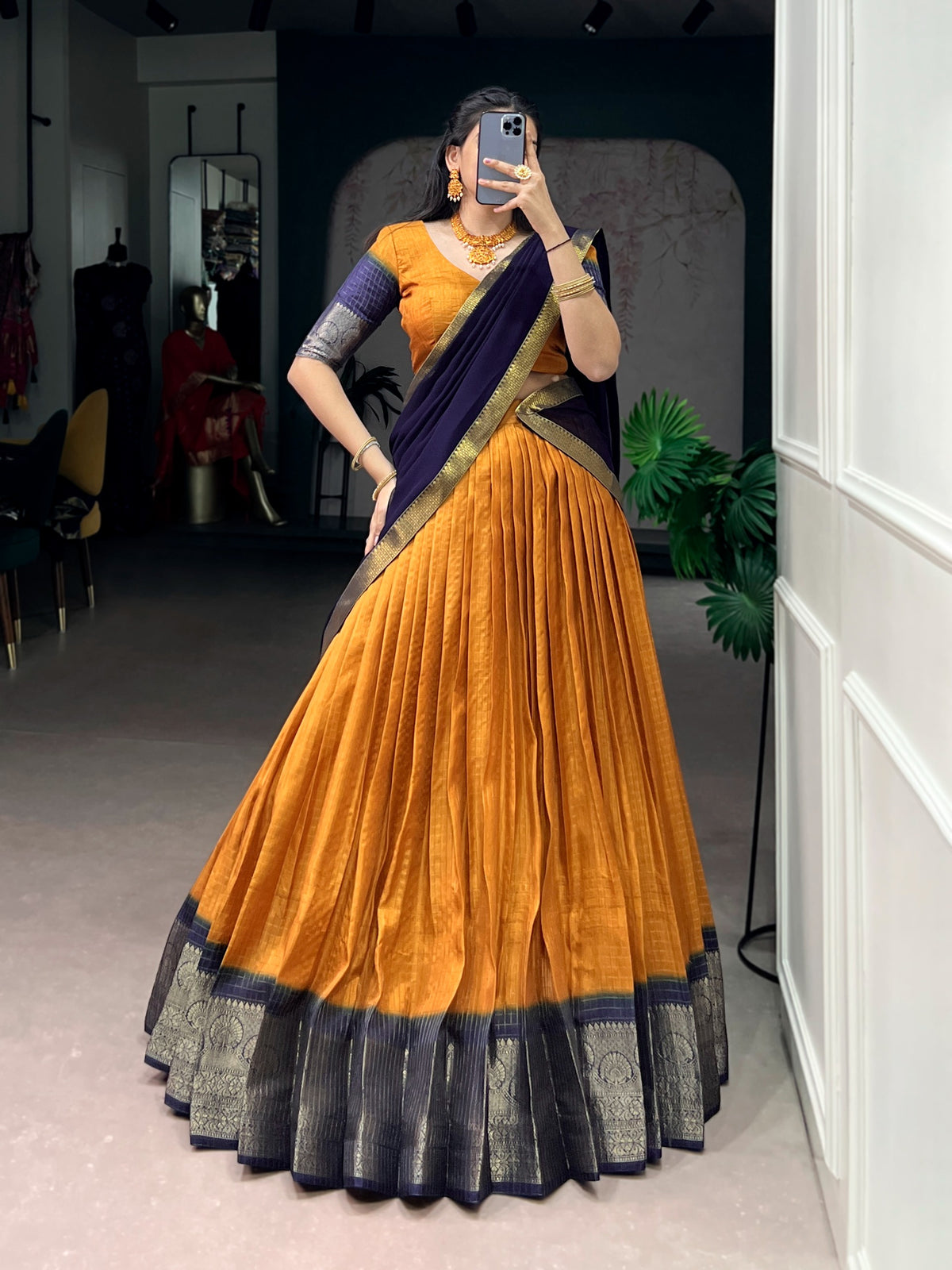 Dola chex Lehenga