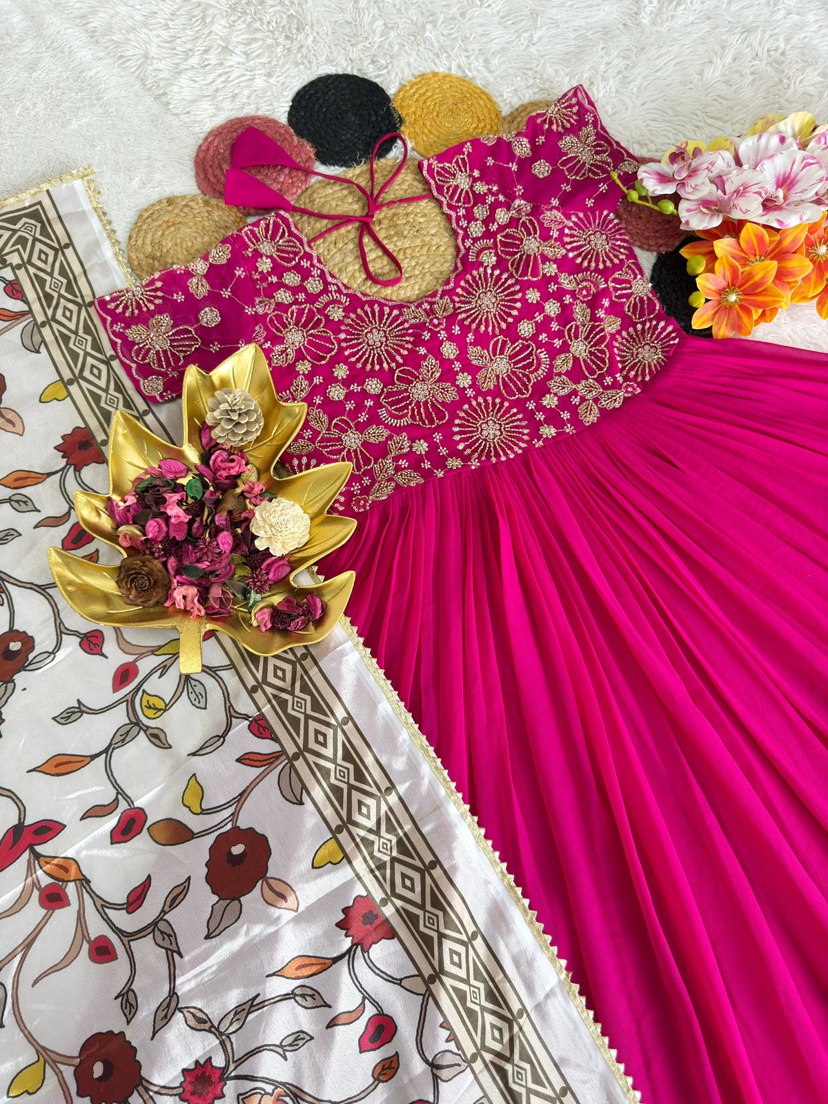 Maggam work gown