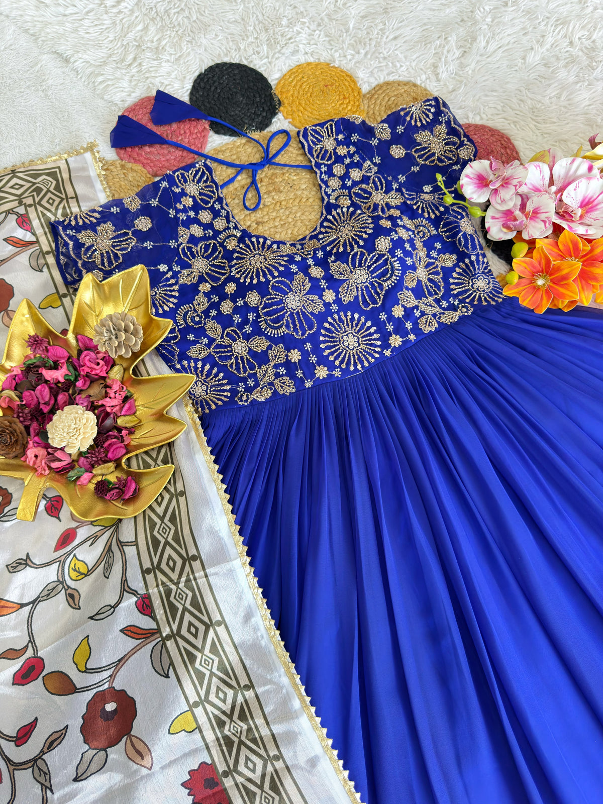 Maggam work gown