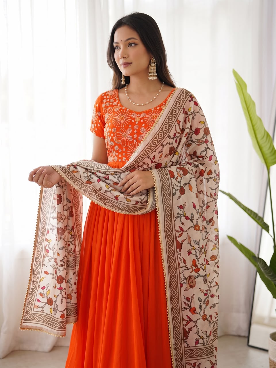 Maggam work gown