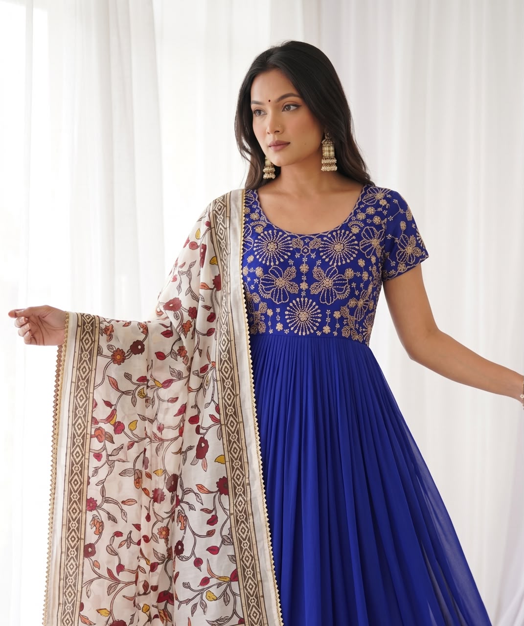 Maggam work gown