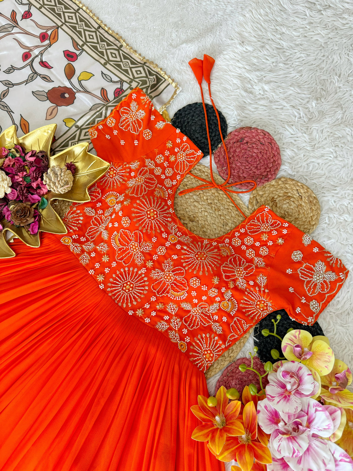 Maggam work gown