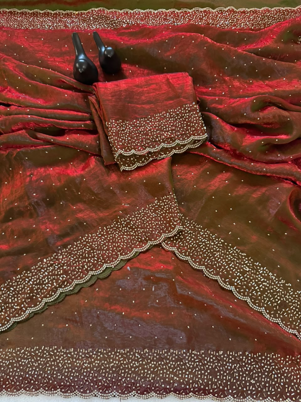 Space silk sarees