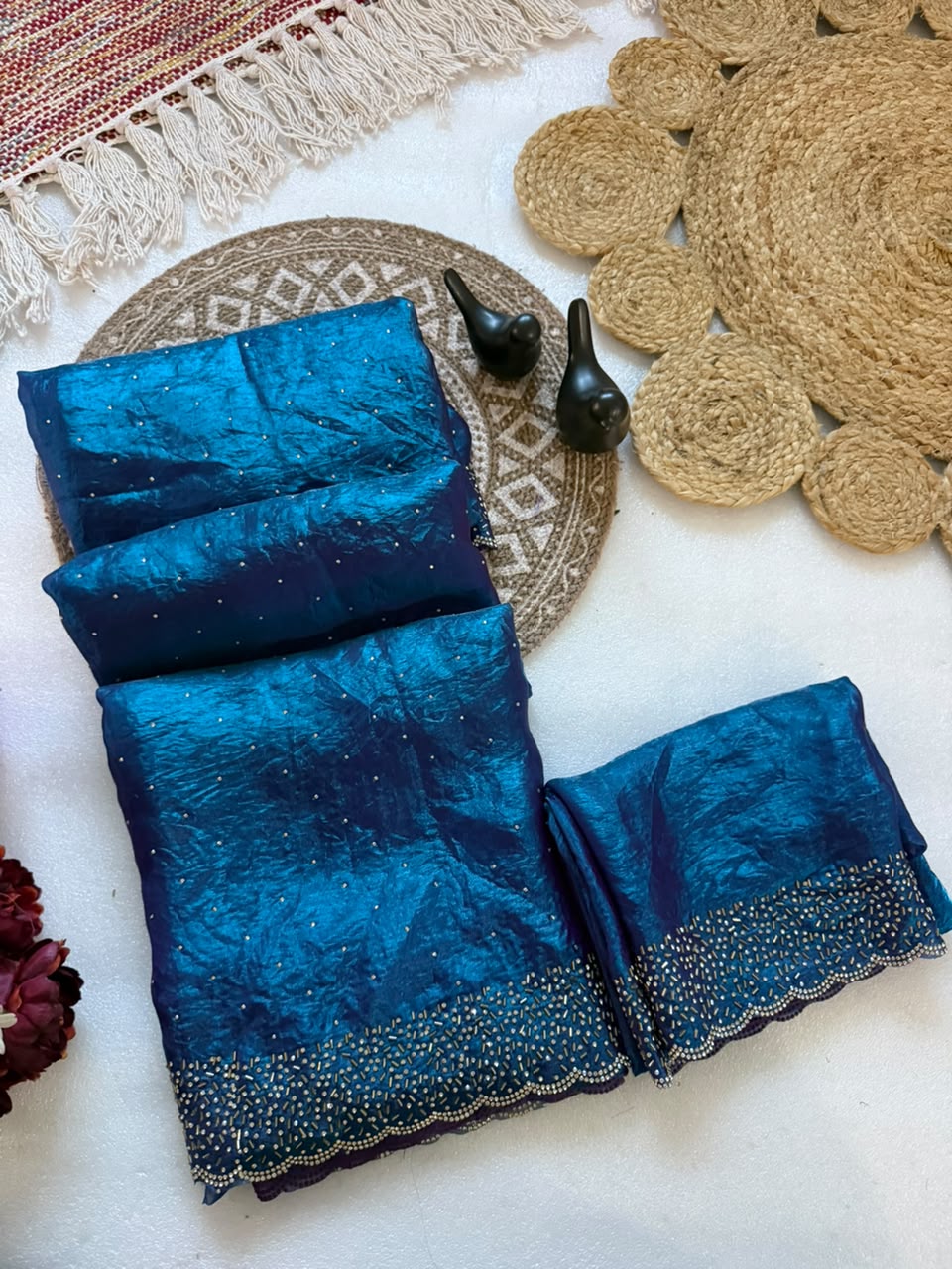 Space silk sarees