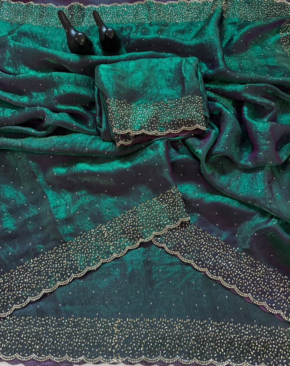 Space silk sarees