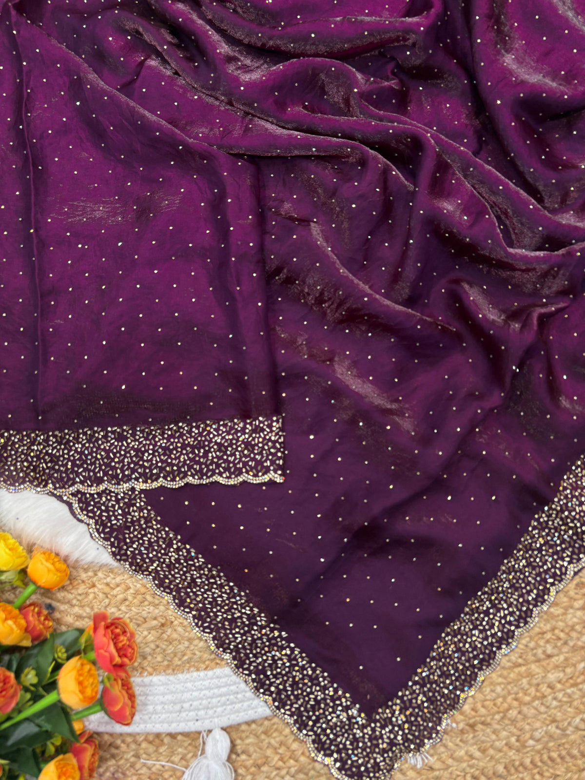 Space silk sarees