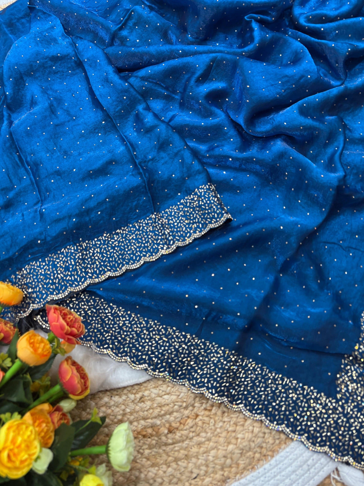 Space silk sarees