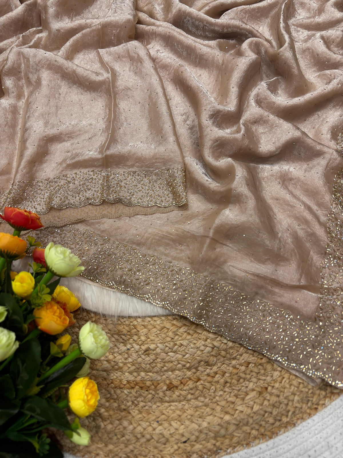 Space silk sarees