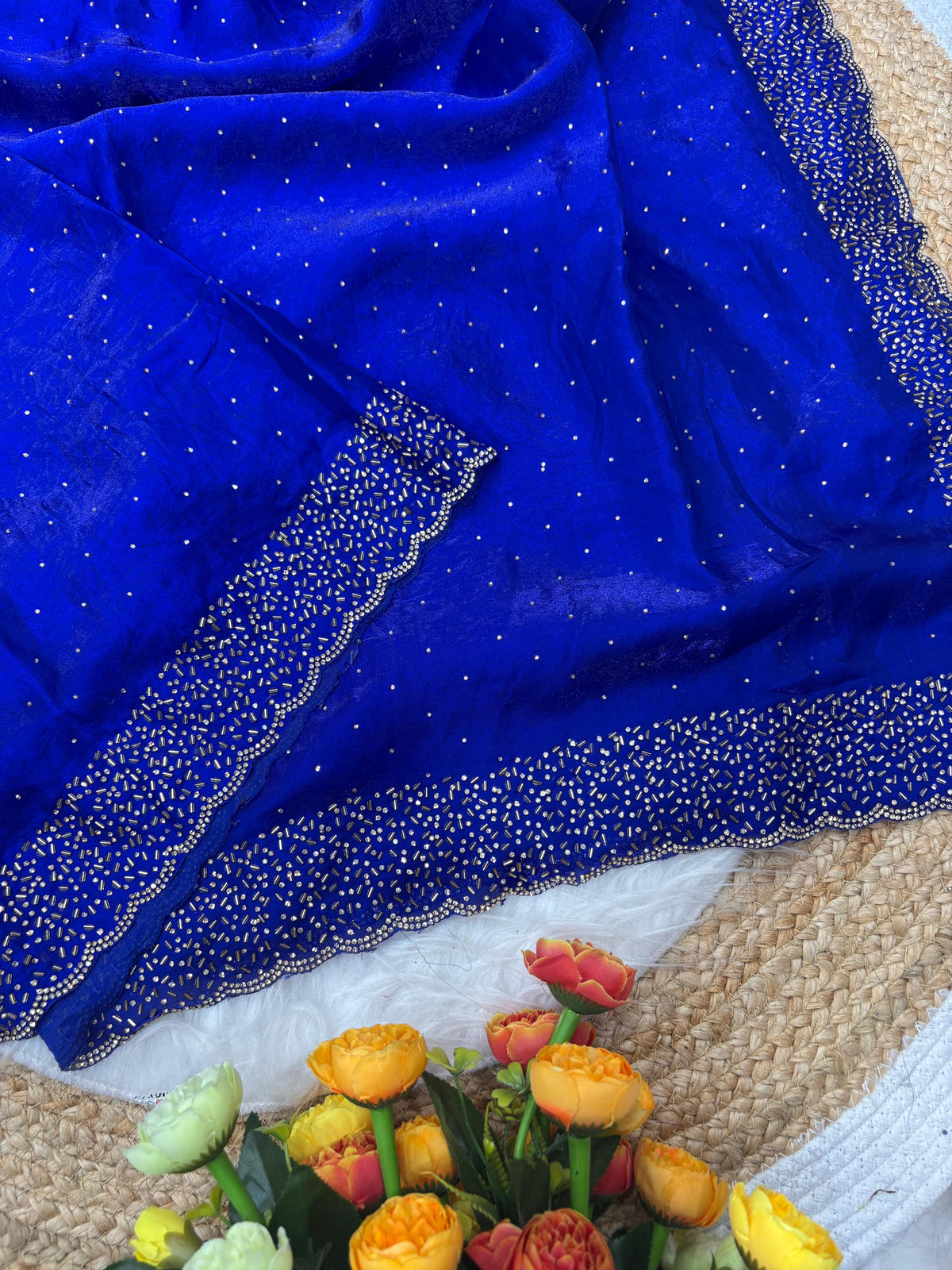 Space silk sarees