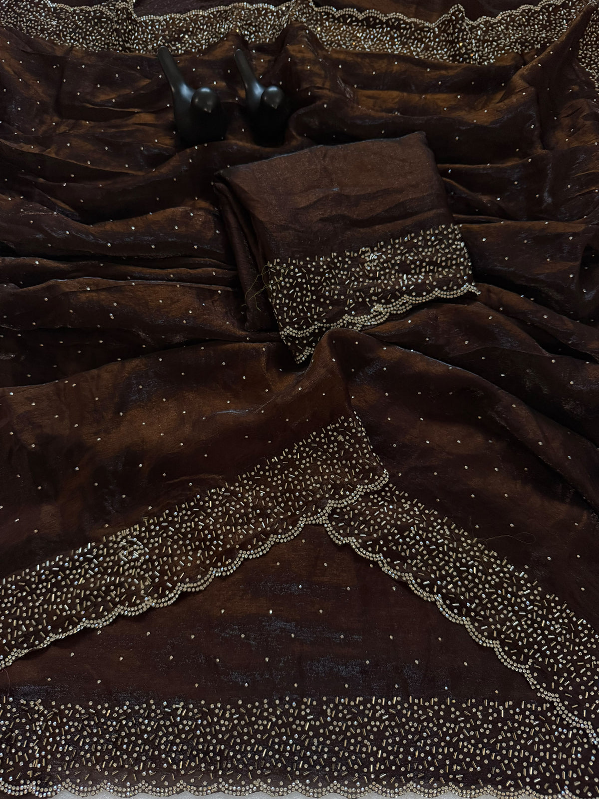 Space silk sarees
