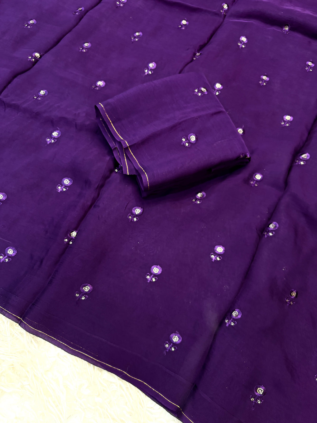 viscose organza sarees