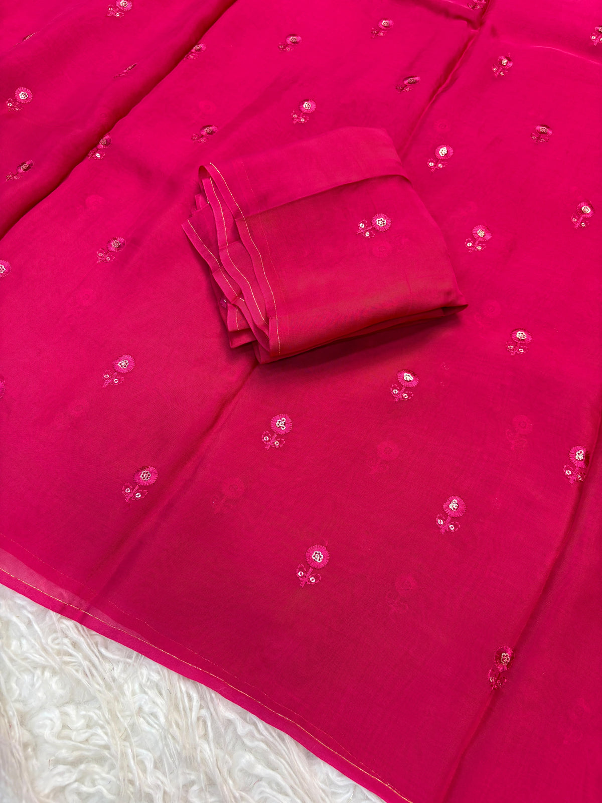 viscose organza sarees
