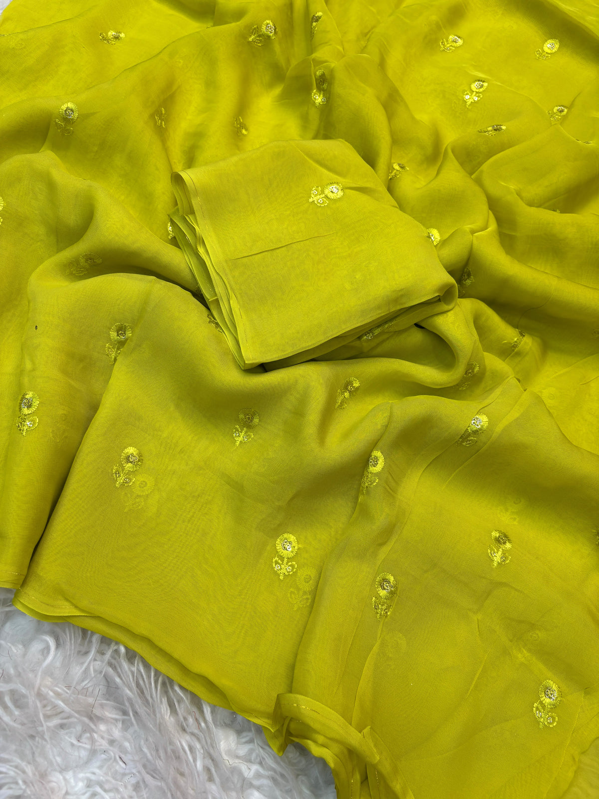 viscose organza sarees