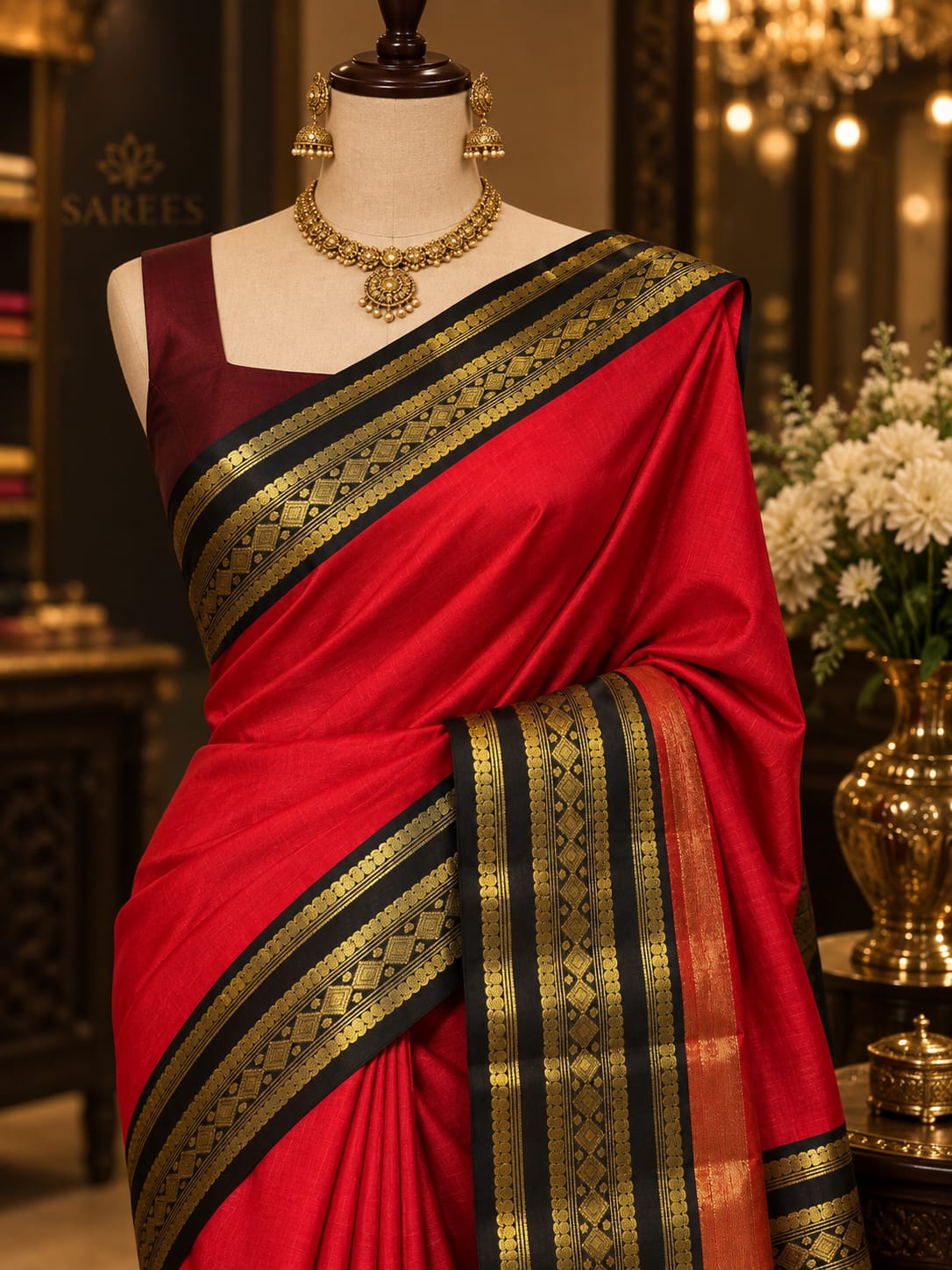 Banarasi soft sillk saree