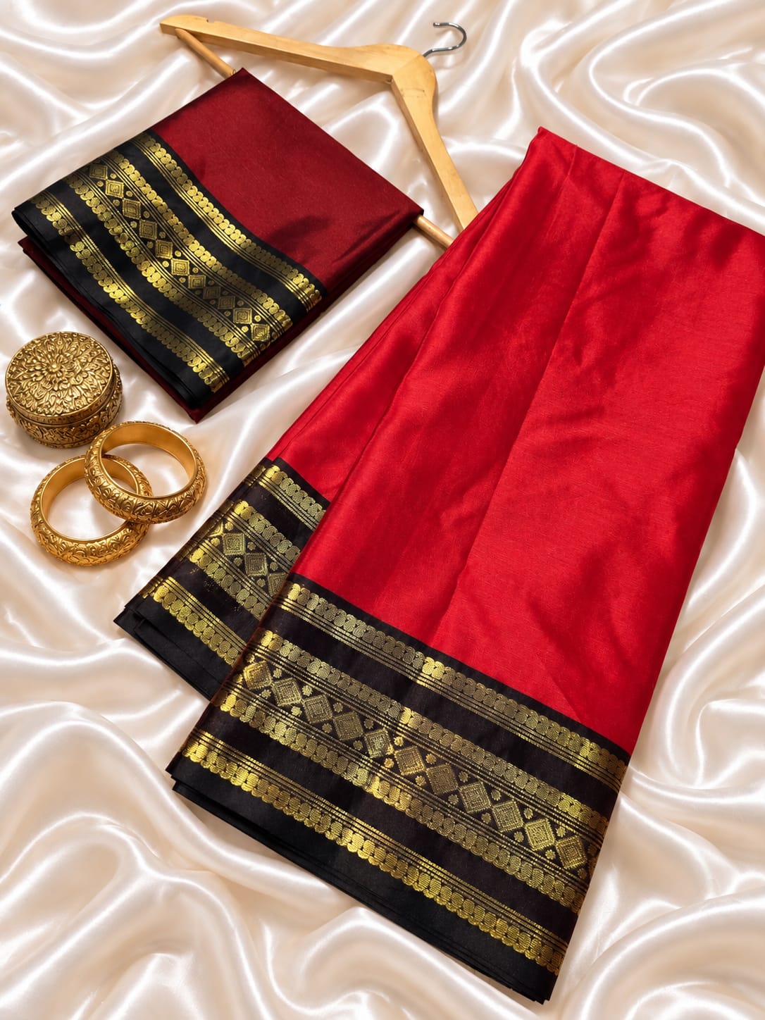 Banarasi soft sillk saree