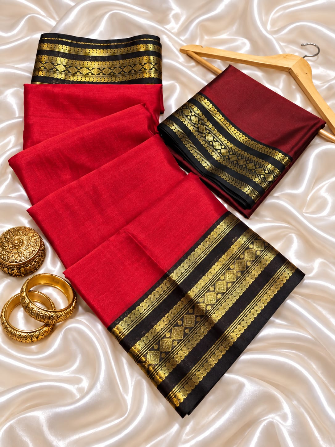 Banarasi soft sillk saree