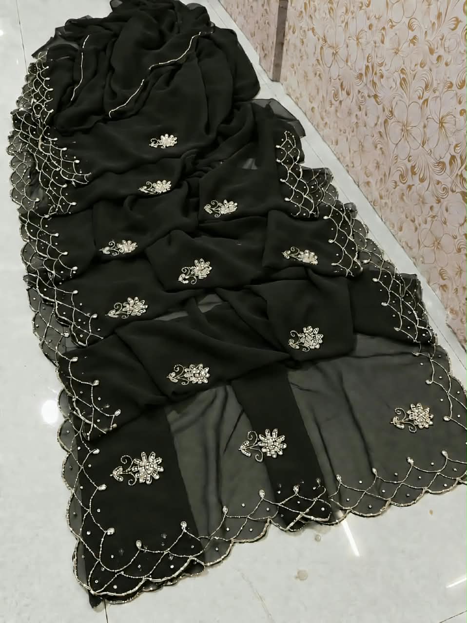 Royal georgette  saree
