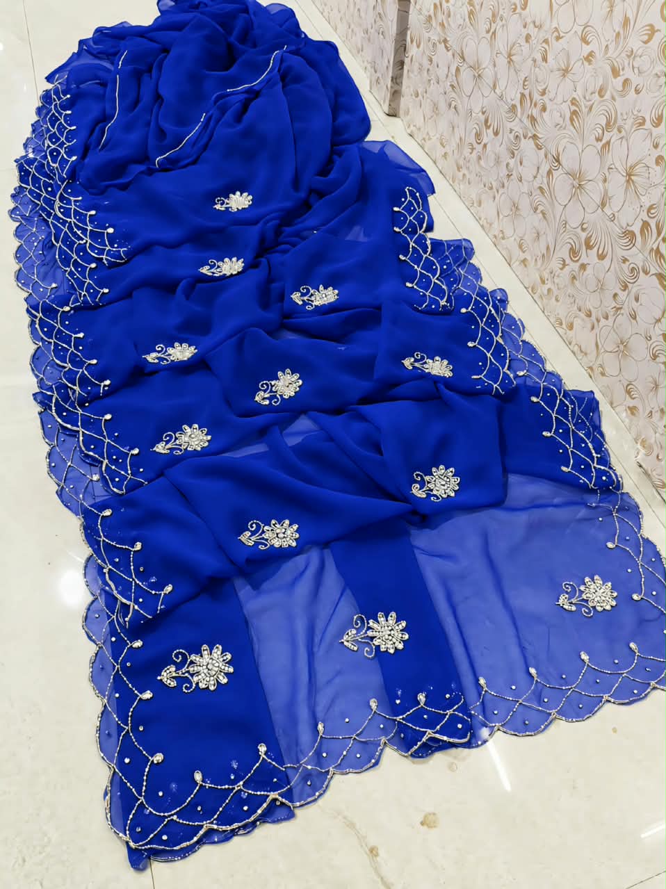 Royal georgette  saree