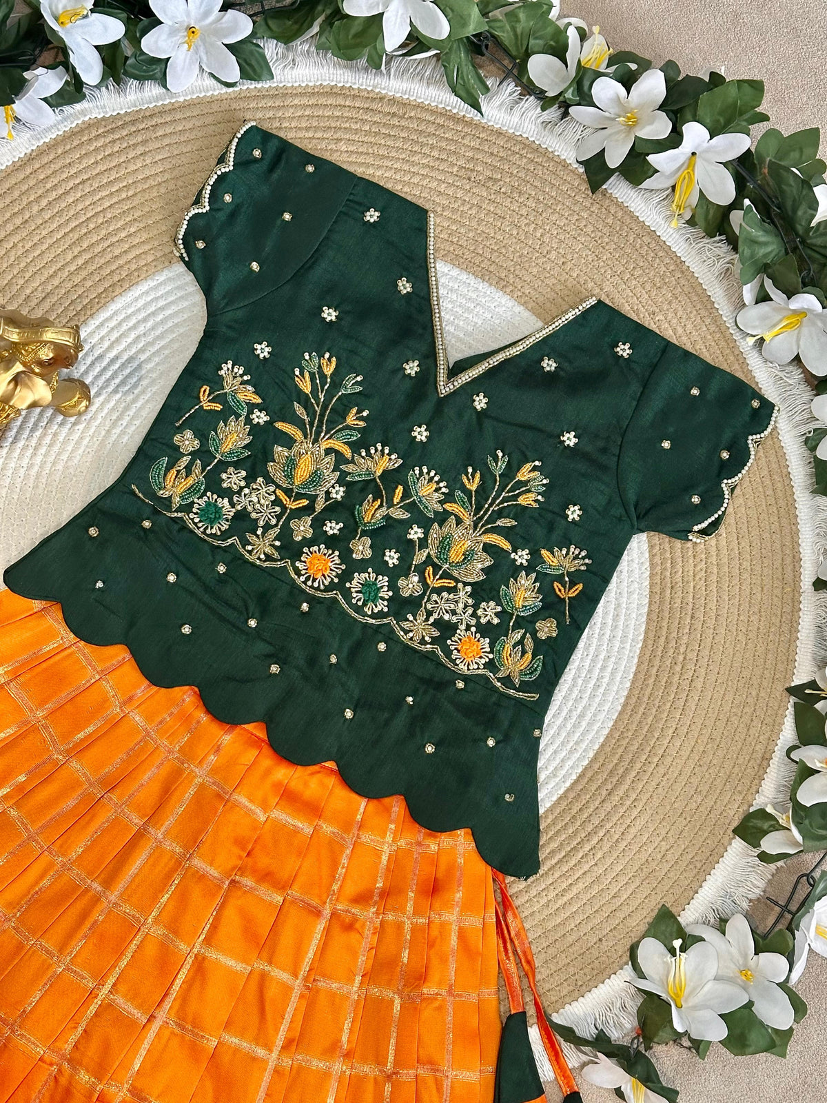 Vichithra silk kidswear