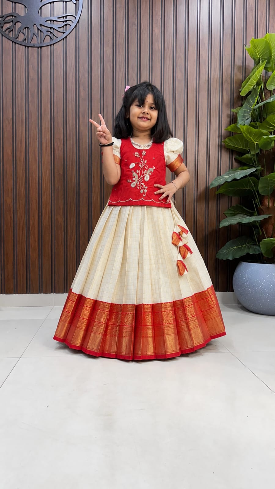 Kids lehenga