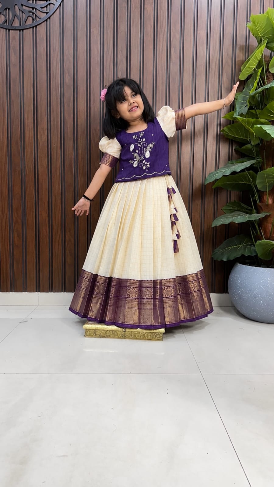 Kids lehenga