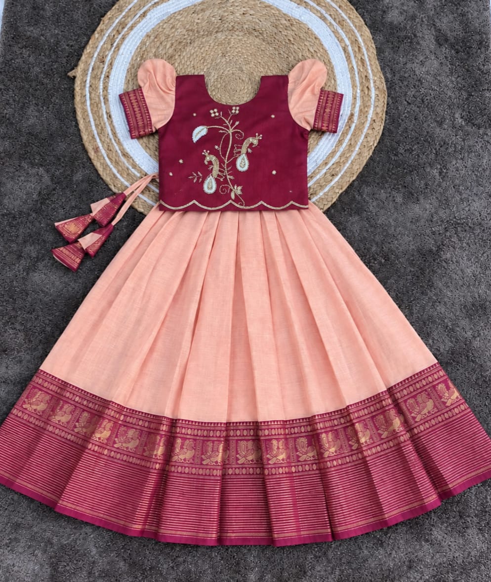 Kids lehenga