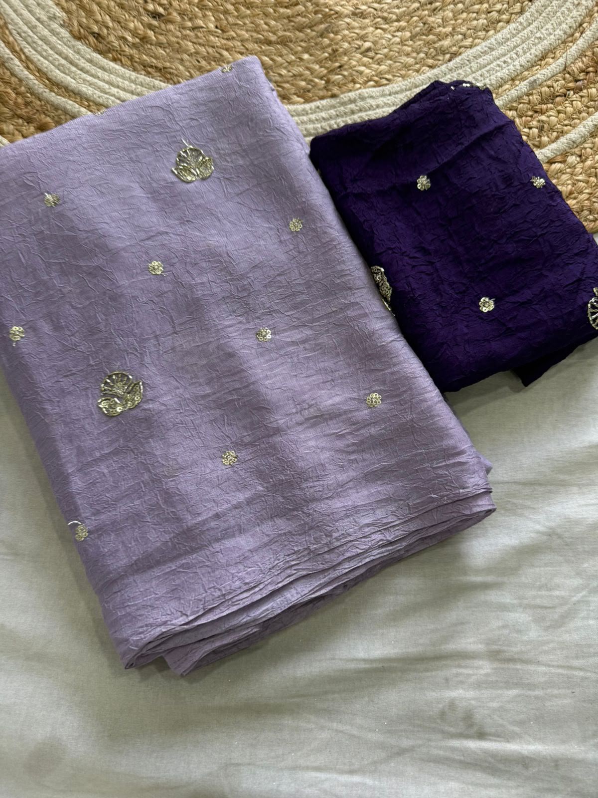 Rangoli crush sarees