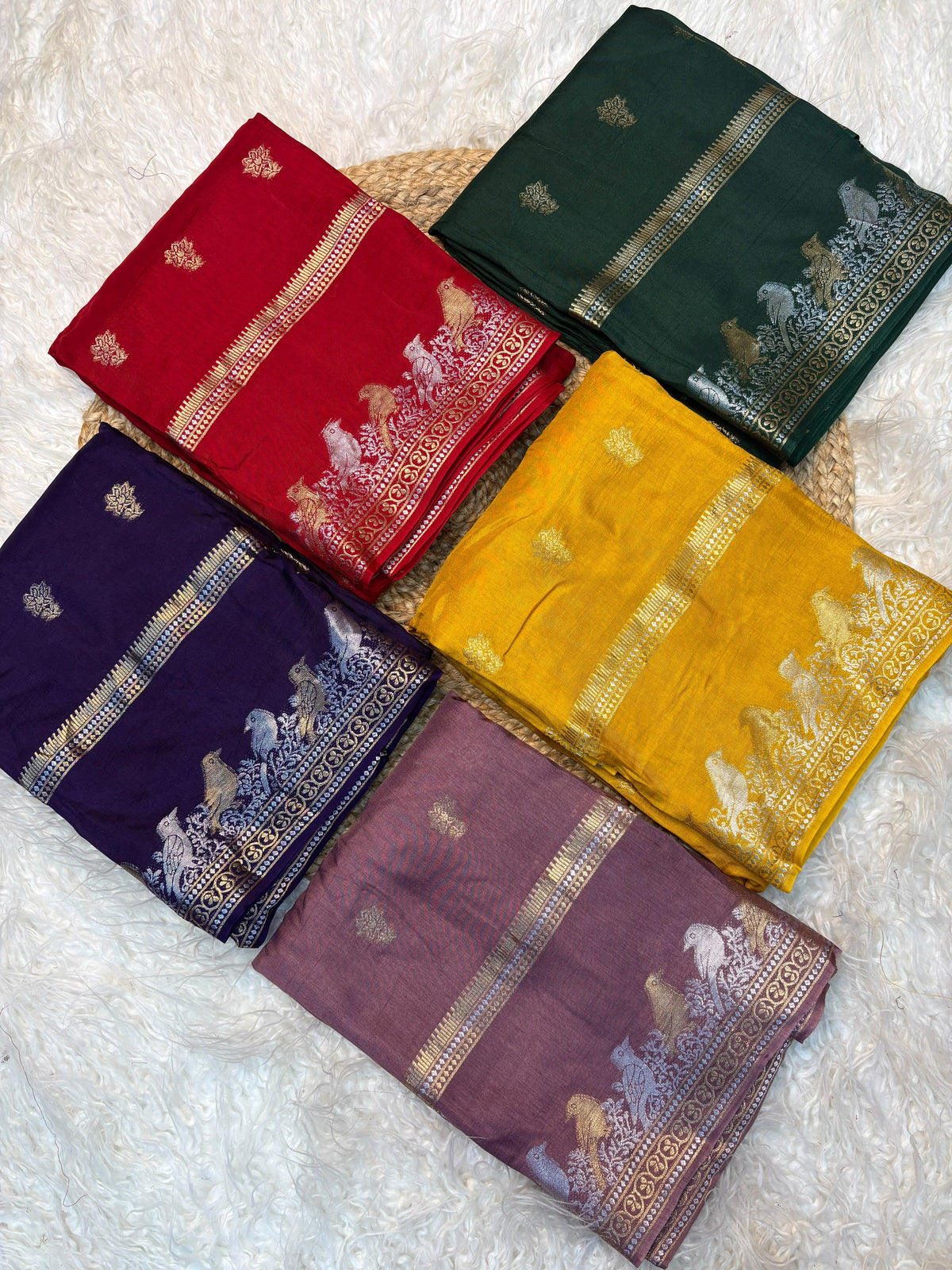 Viscose dola sarees