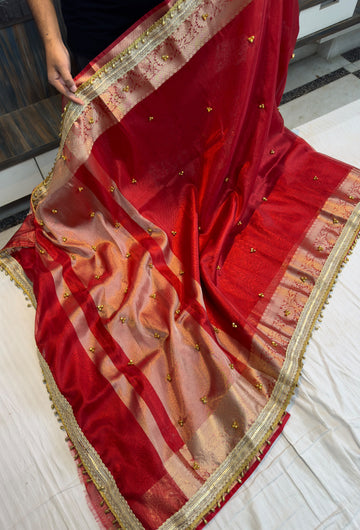 Banarasi tissue sarees