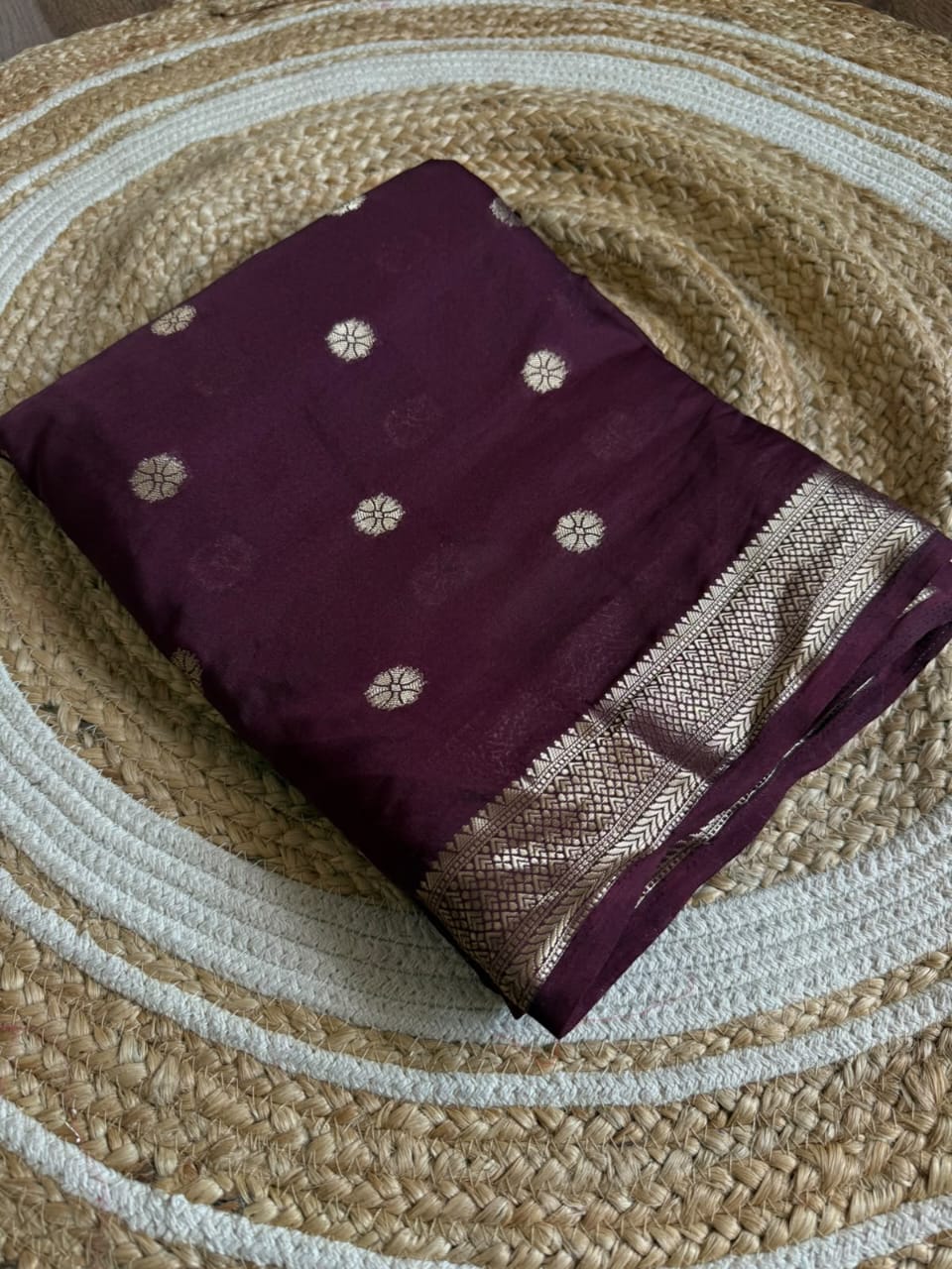 Mysoore crape saree