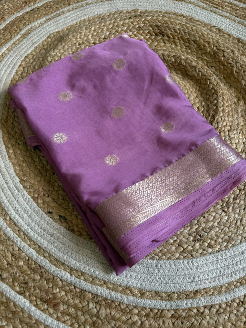Mysoore crape saree