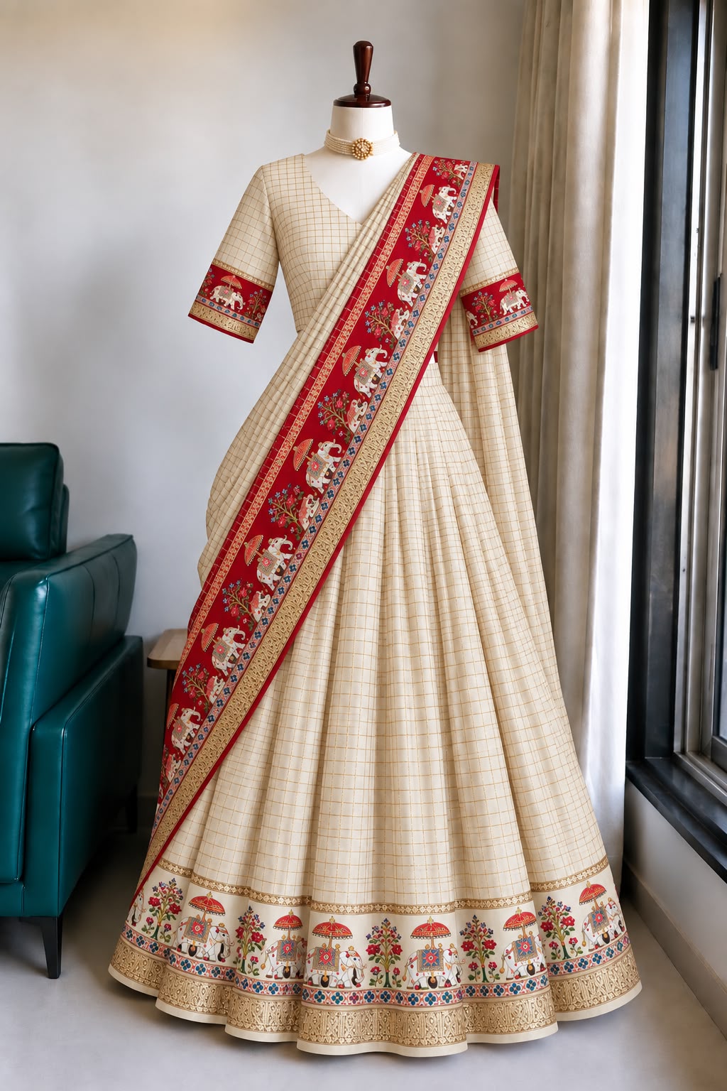 Viscose lehenga