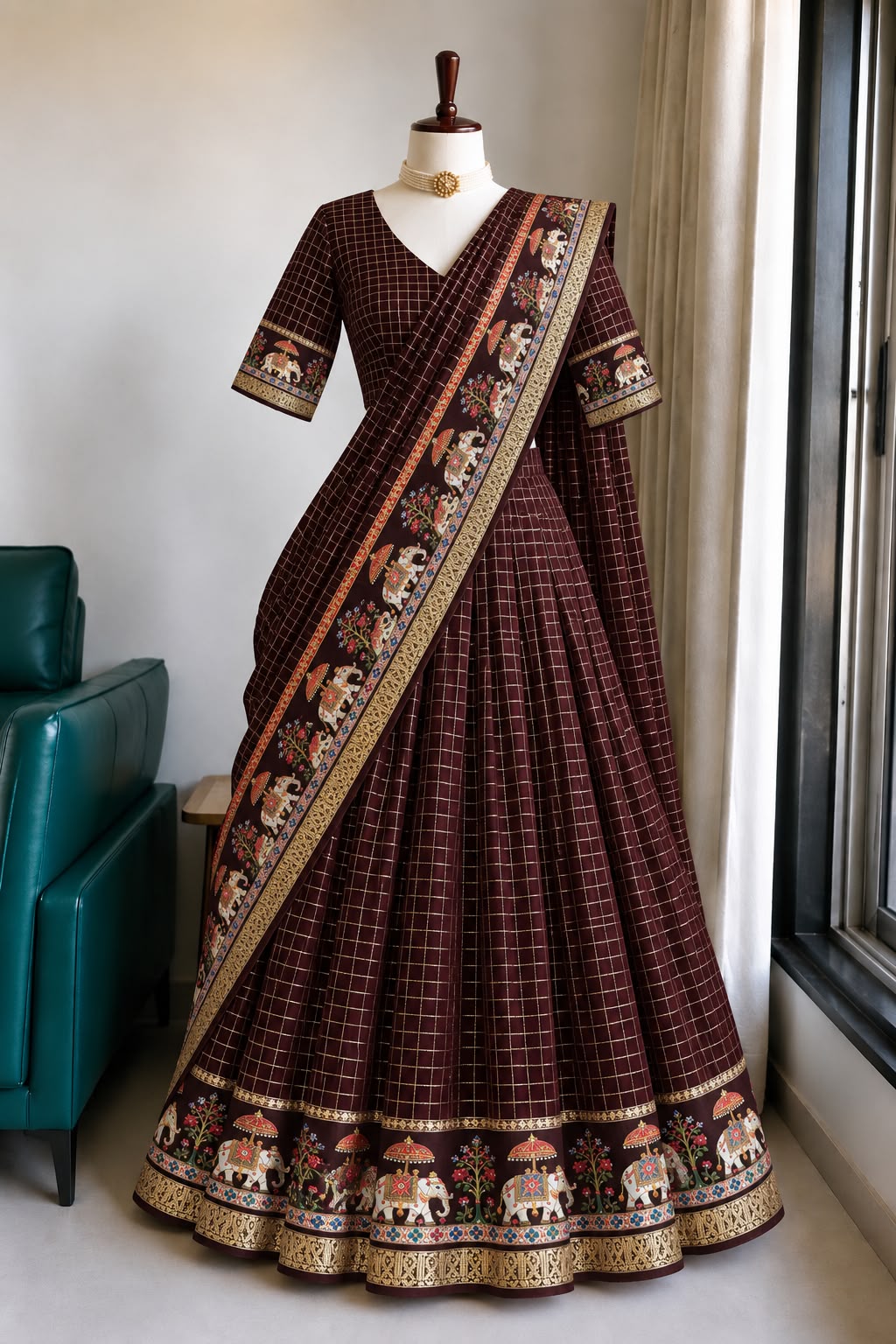 Viscose lehenga