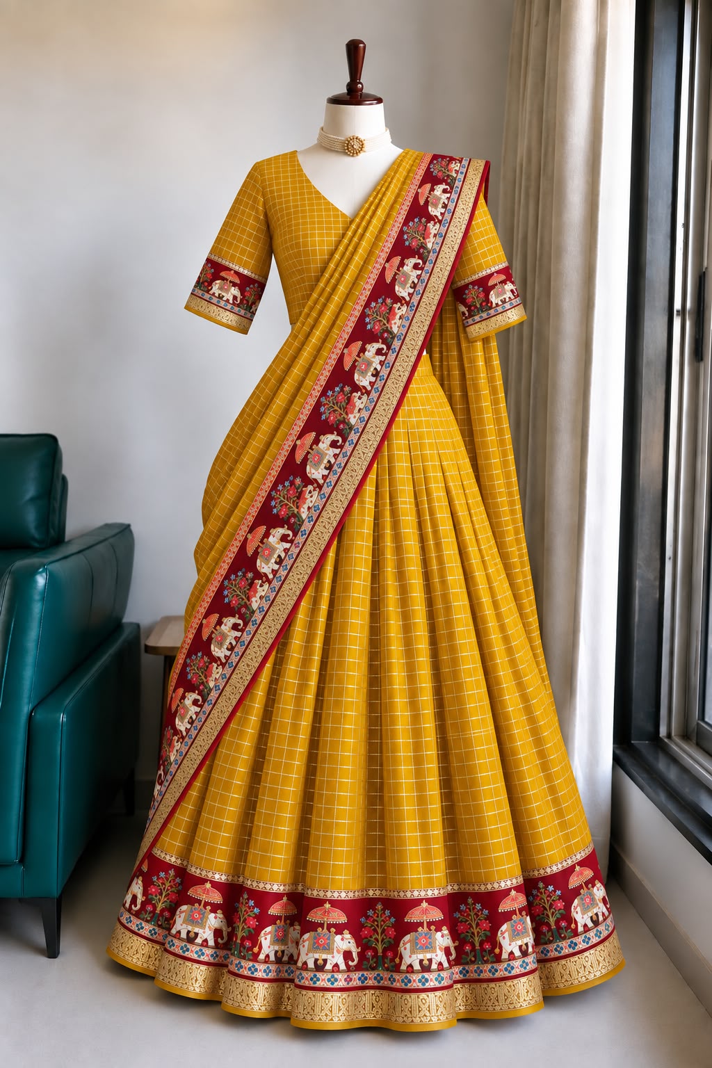 Viscose lehenga