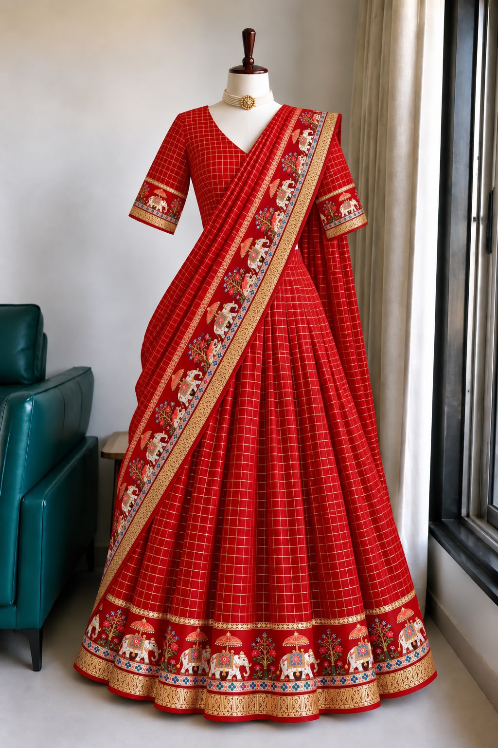 Viscose lehenga