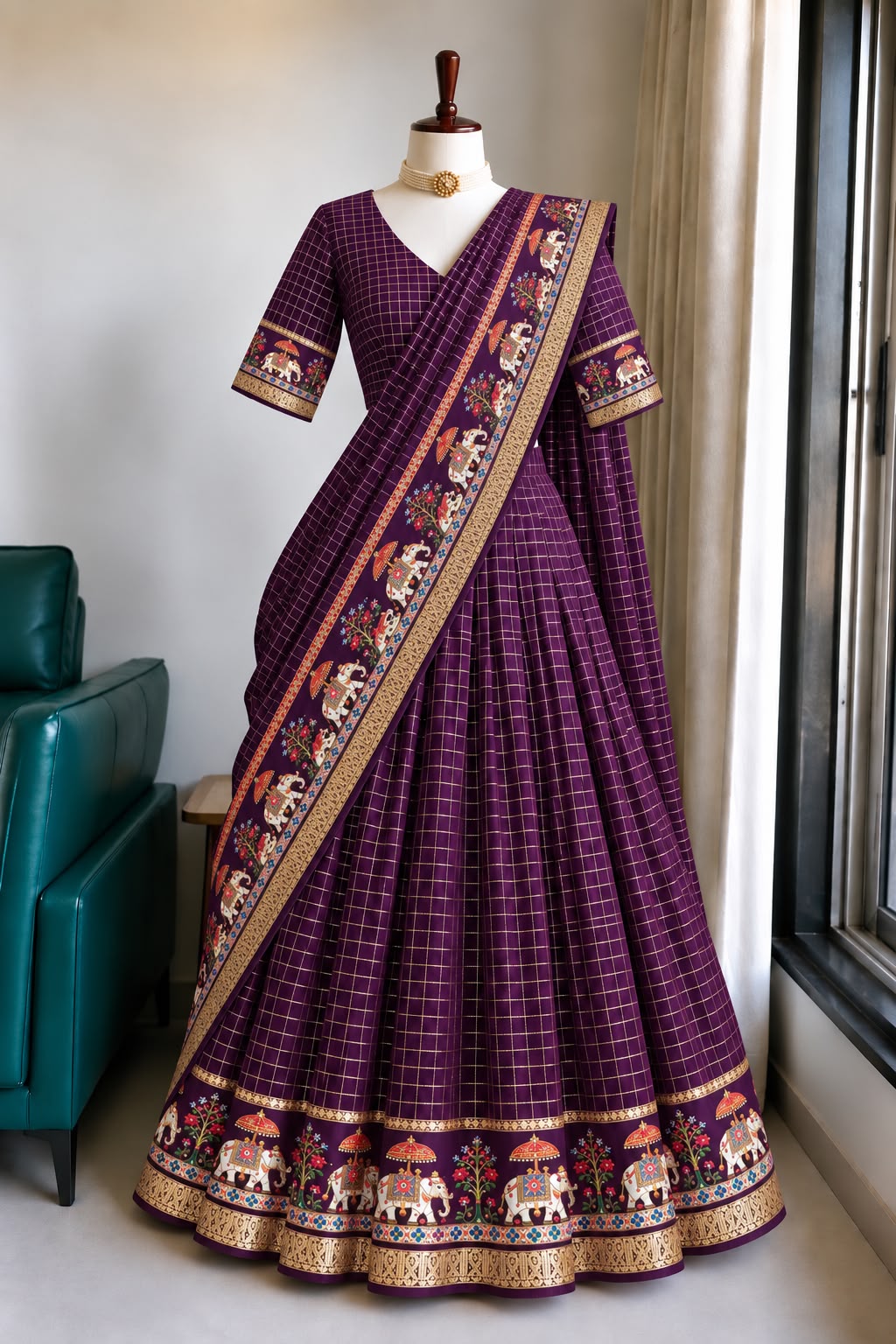 Viscose lehenga