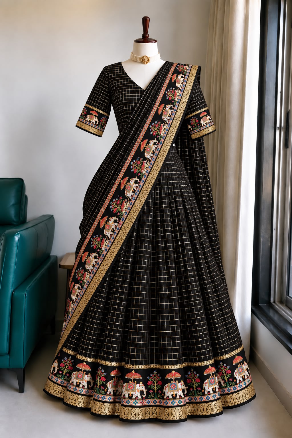 Viscose lehenga