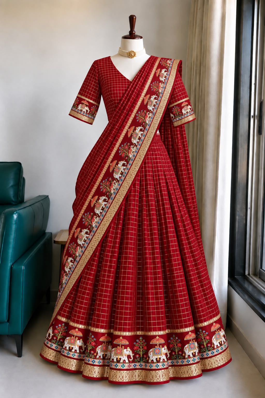 Viscose lehenga