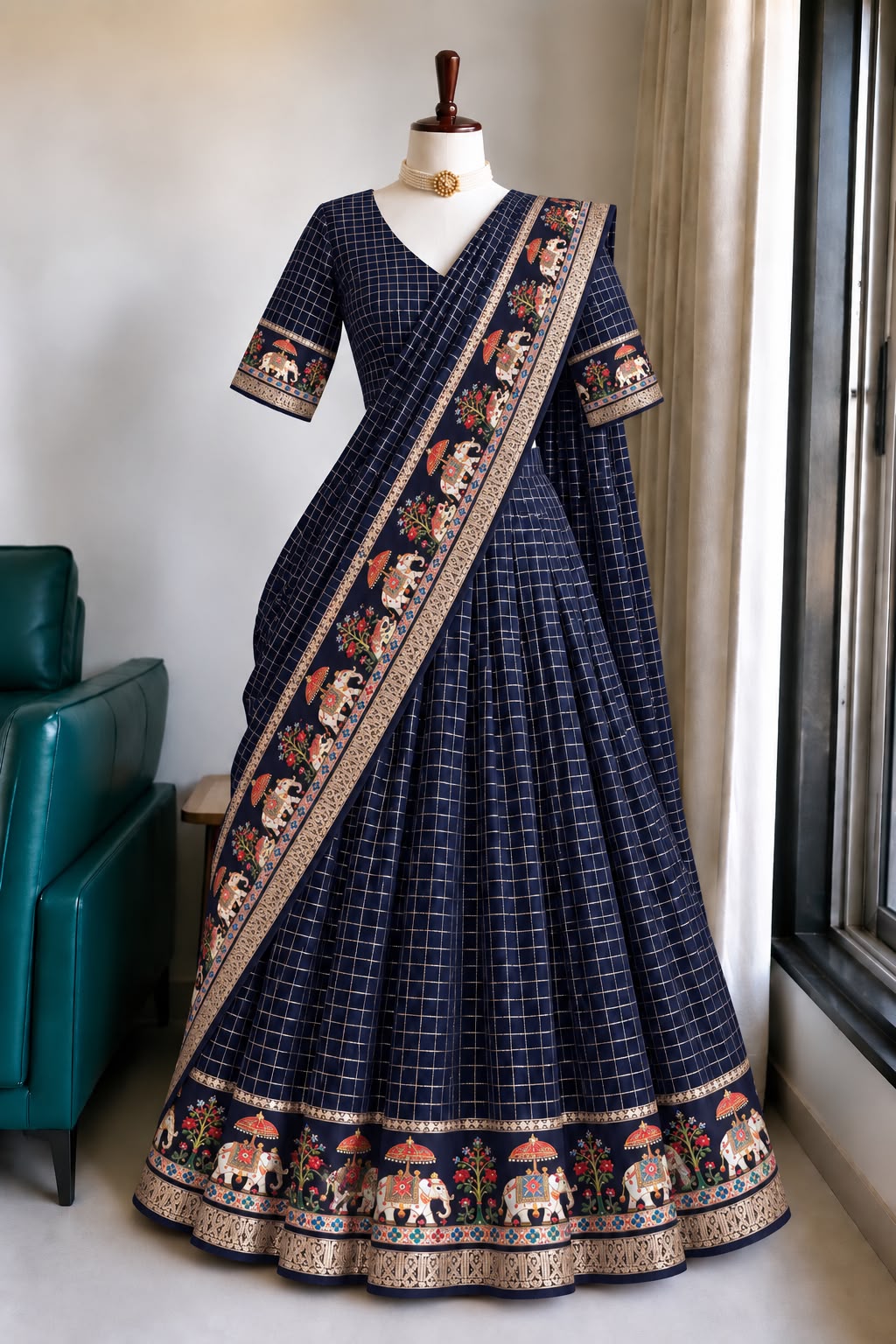 Viscose lehenga