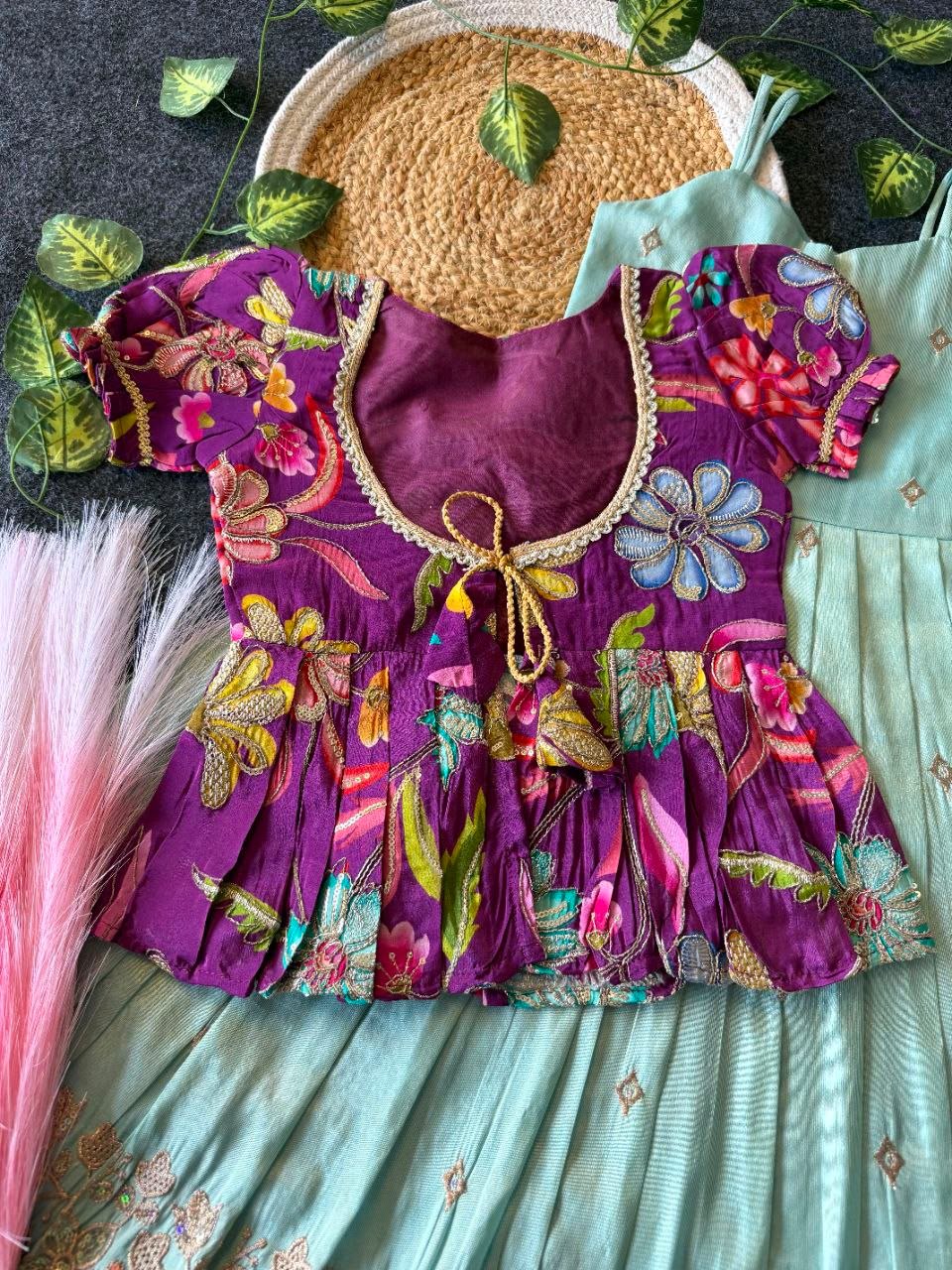 Gown Set with Coat
