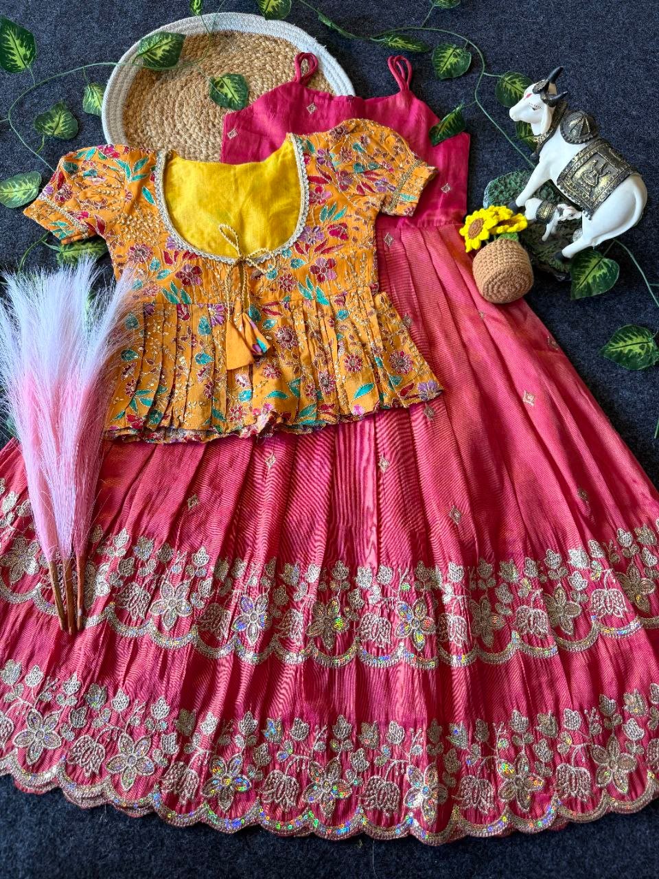 Gown Set with Coat