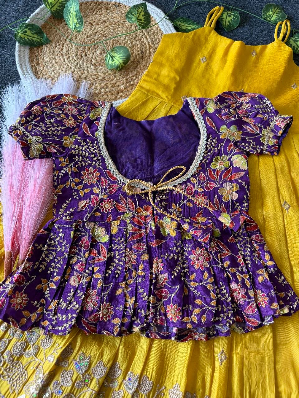 Gown Set with Coat